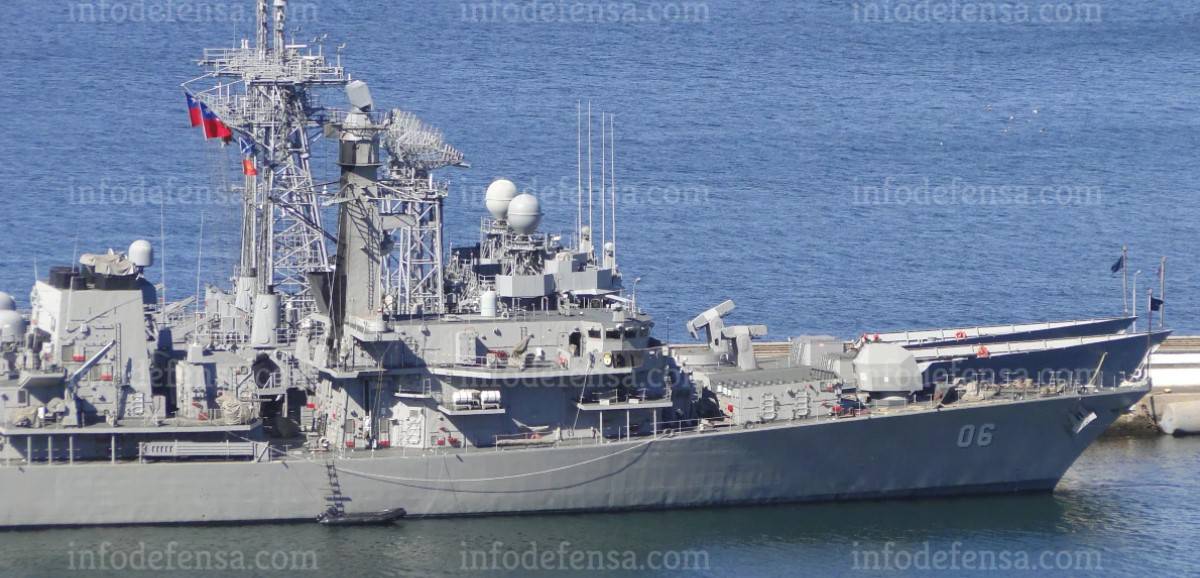 Фрегат «Almirante Condell» (FF-06) ВМС Чилі класу «Type-23». Жовтень 2021. Фото: Infodefensa