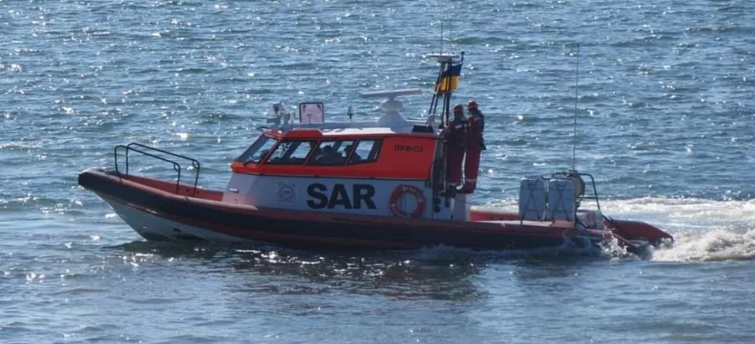 Плавзасіб Морської пошуково-рятувальної служби. Жовтень 2021. Фото: brd24.com 