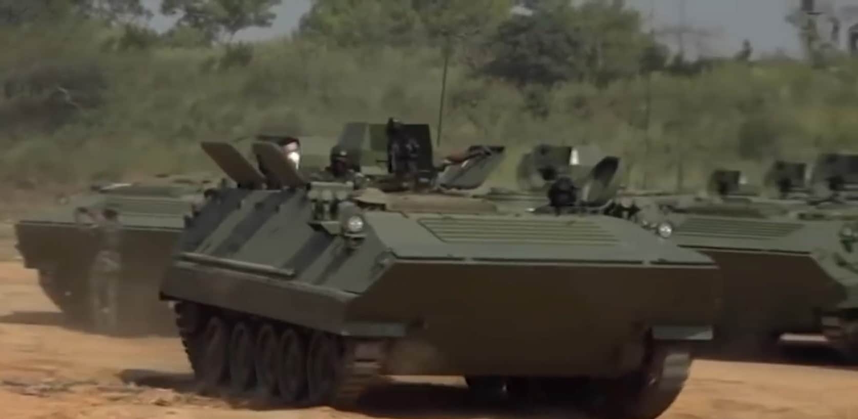 Китайські бронемашини “Type 89” (“ZSD-89”) військових Нігерії. Жовтень 2021