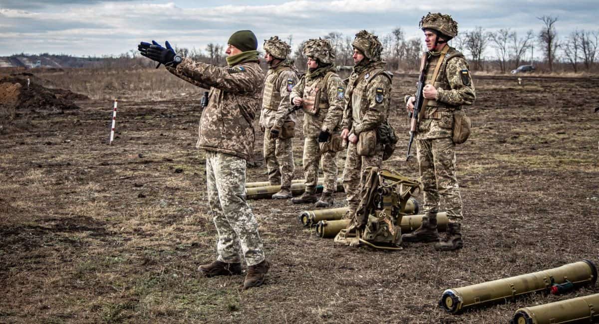 Протитанковий розрахунок Збройних сил України. Листопад 2021