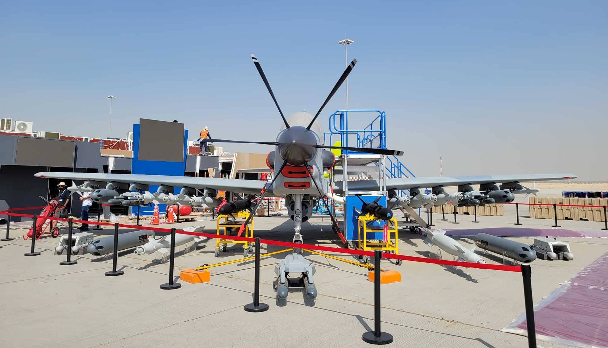 Навчально-бойовий літак Calidus B-350 еміратської групи Calidus LLC в ОАЕ. Листопад 2021