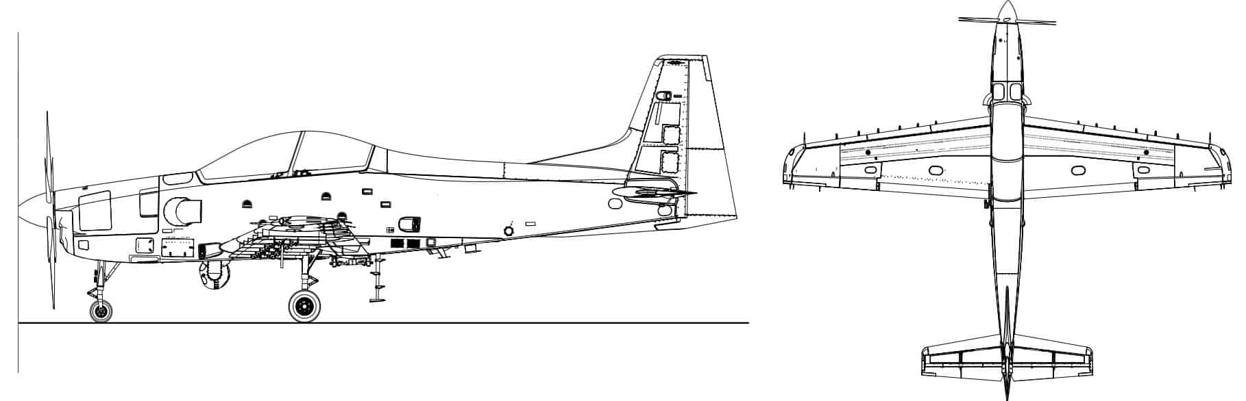 Навчально-бойовий літак Calidus B-350 еміратської групи Calidus LLC в ОАЕ. Листопад 2021