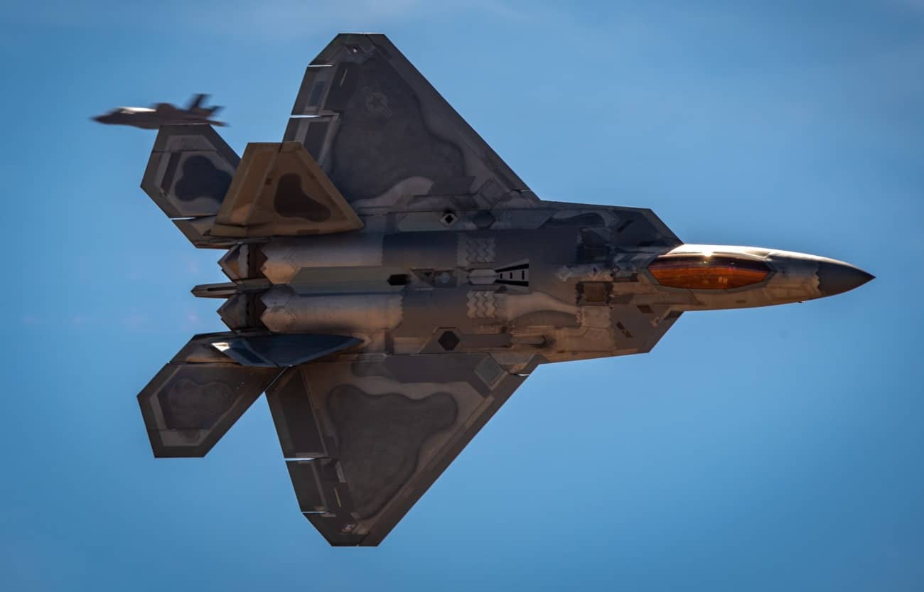 Винищувач F-22 «Raptor». Фото з відкритих джерел