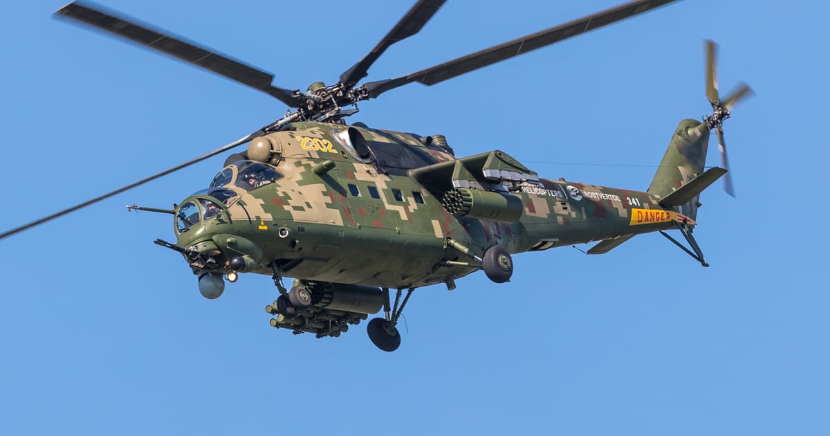 Російський бойовий вертоліт Ми-35М