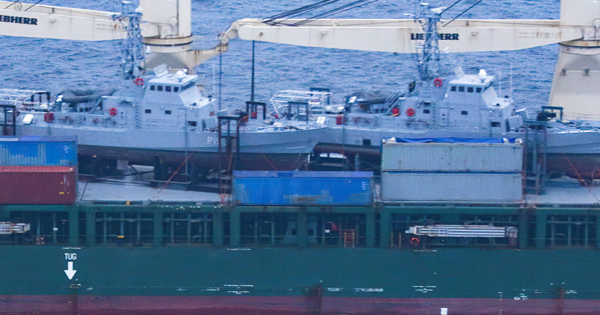 Патрульні катери «Фастів» та «Суми» типу «Island» ВМС ЗСУ. Листопад 2021. Фото: ВМФ ЗСУ
