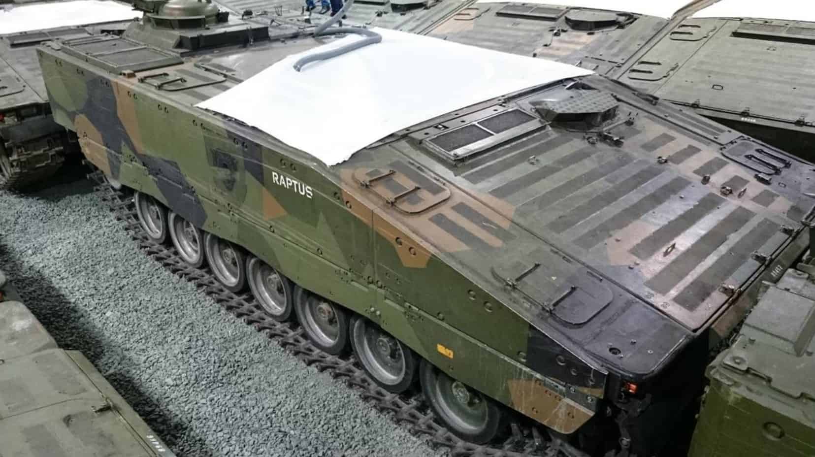 Демілітаризовані шасі норвезьких бойових машин піхоти CV9030N, що купуються Естонією, на зберіганні. Фото з відкритих джерел