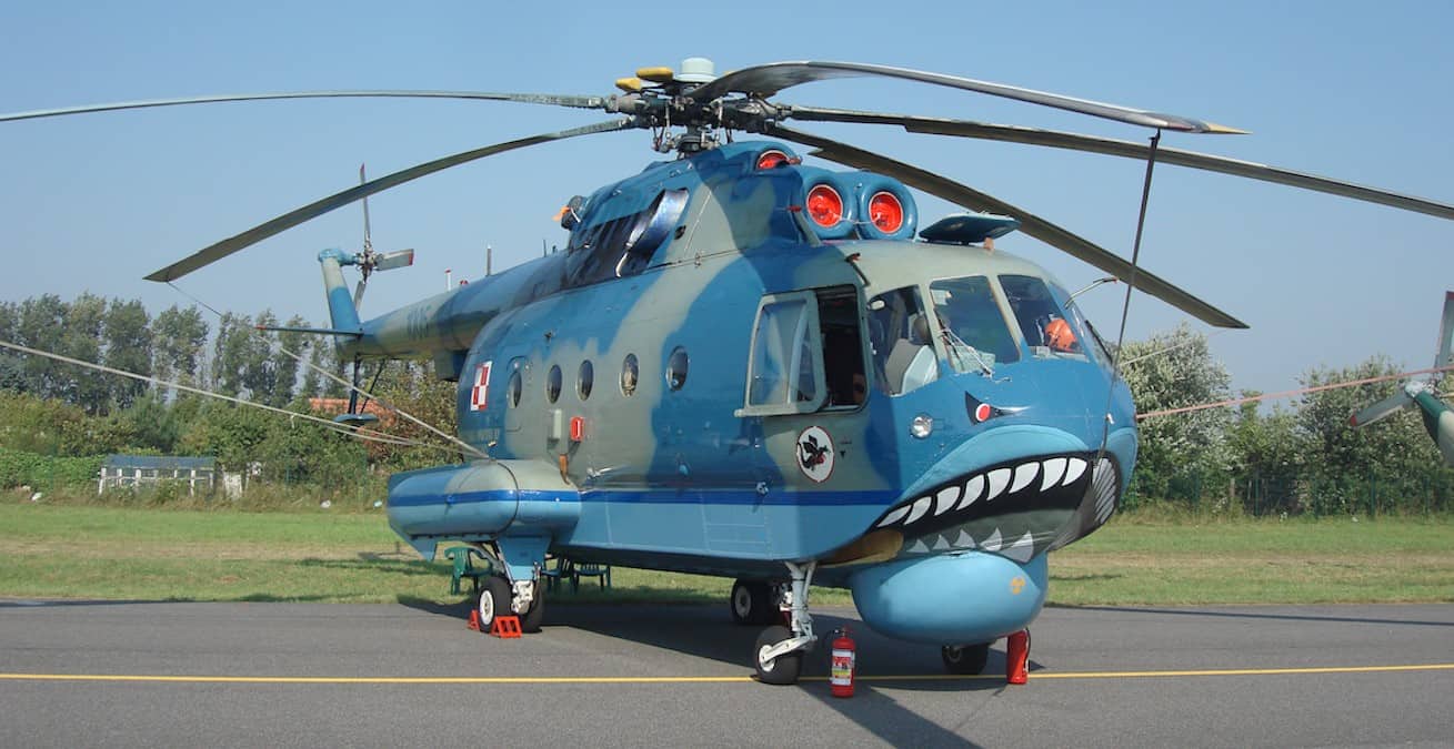 Радянський морський вертоліт Ми-14 ВМС Польщі