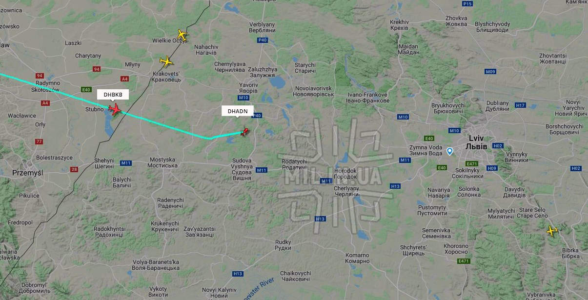 Вертоліт Airbus Helicopters H145 у повітряному просторі України. 03.11.2021