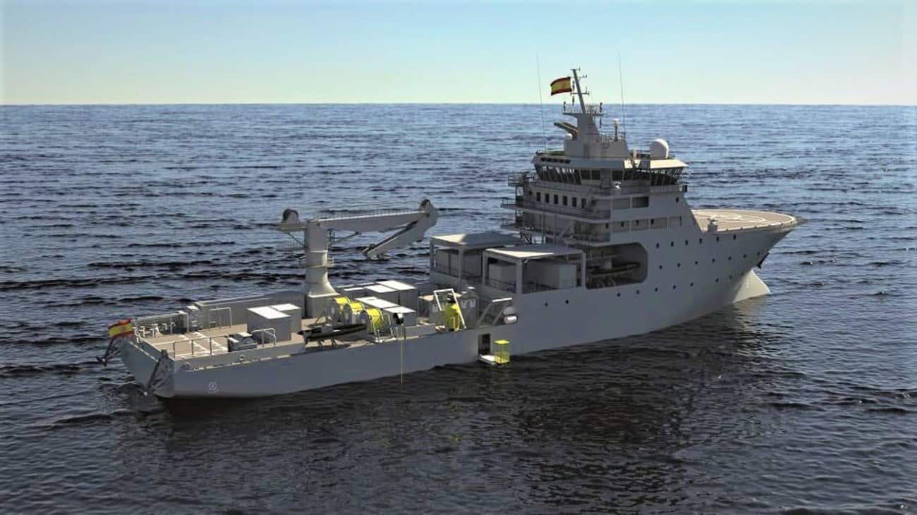 Корабель підтримки BAM-IS компанії Navantia