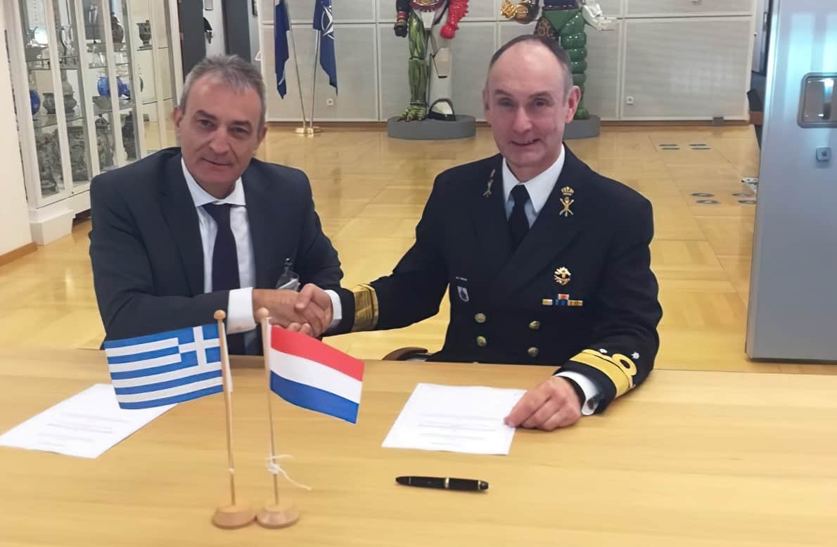 Підписання листа представником Греції та Нідерландів