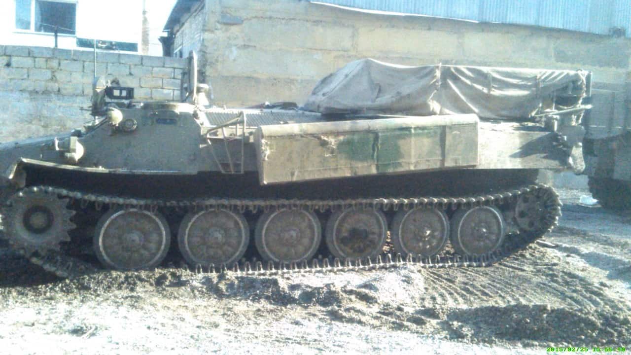 ЗРК 9К35 «Стрела-10» Збройних сил України захоплена бойовиками у 2015 році