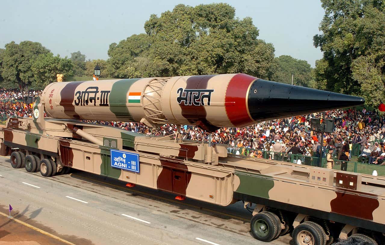 Ракета Індії Agni-III. Фото з відкритих джерел