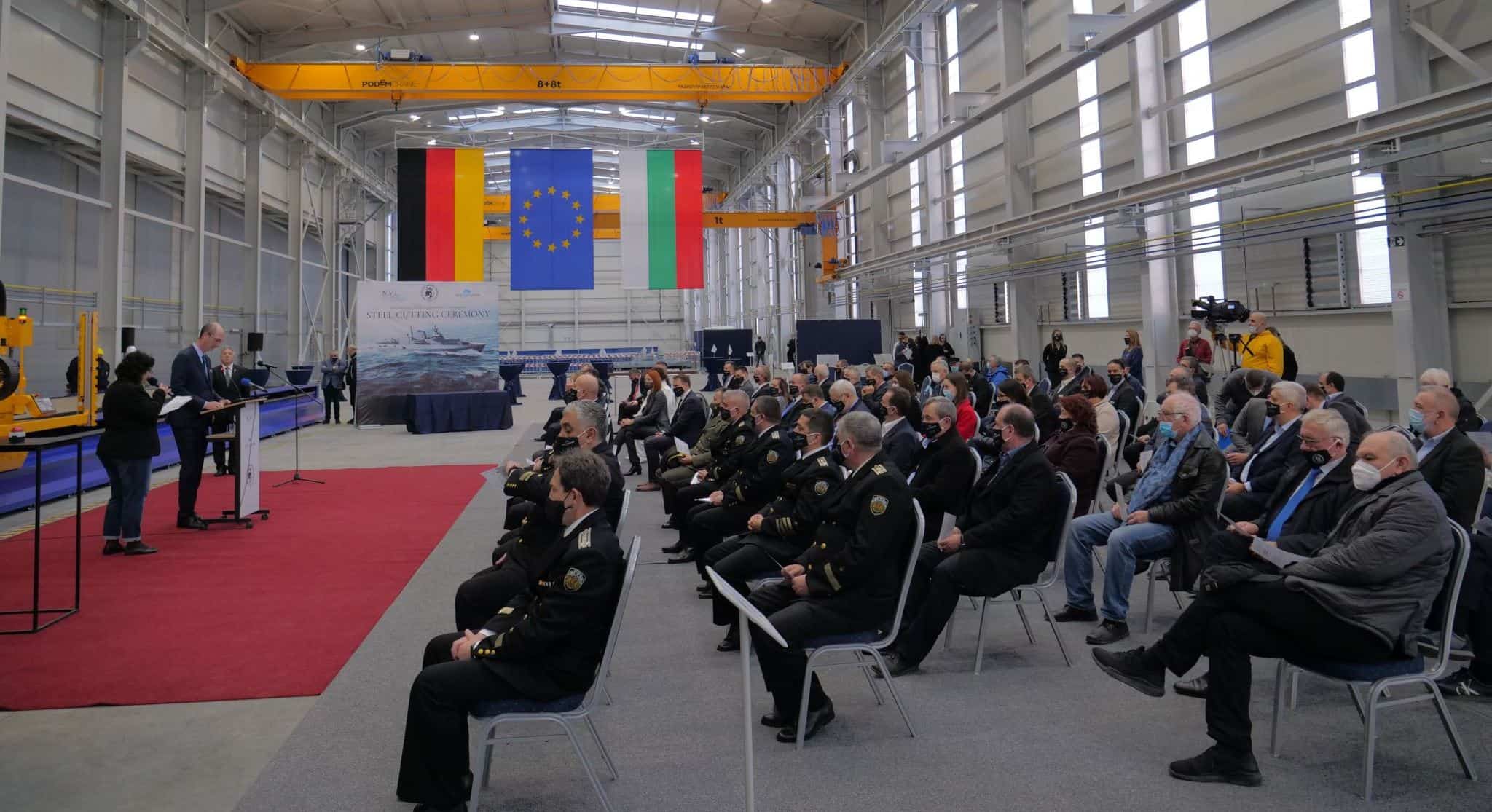 Церемонія початку будівництва корабля. Фото: NVL Group