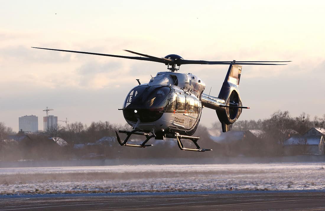 Вертоліт H145 для Нацполіції України. Грудень 2021. Фото: МВС