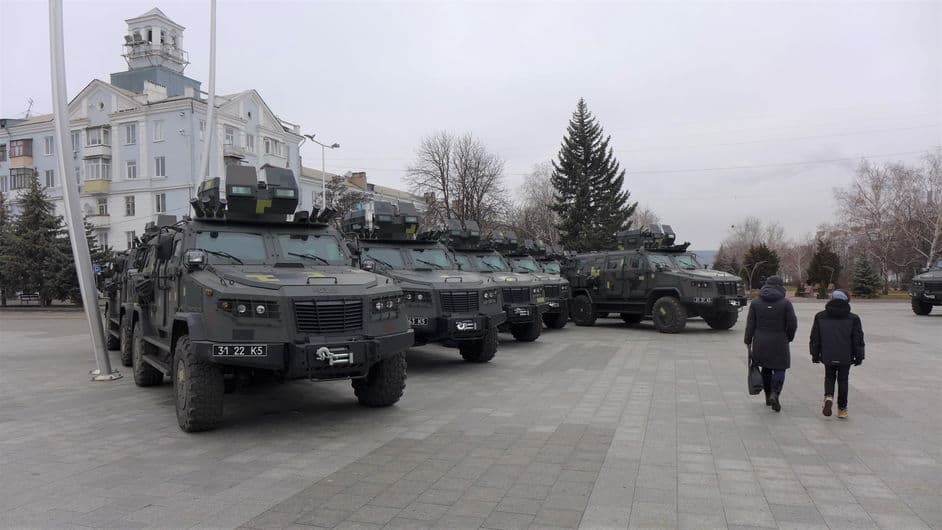 Партія «Козак-2М1» переданих 6 грудня 2021 року у Краматорську
