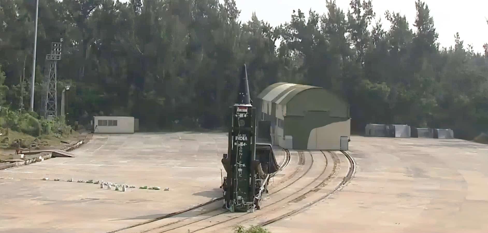 Місце пуску ракети Індії Agni P. Грудень 2021. Фото: Уряд Індії