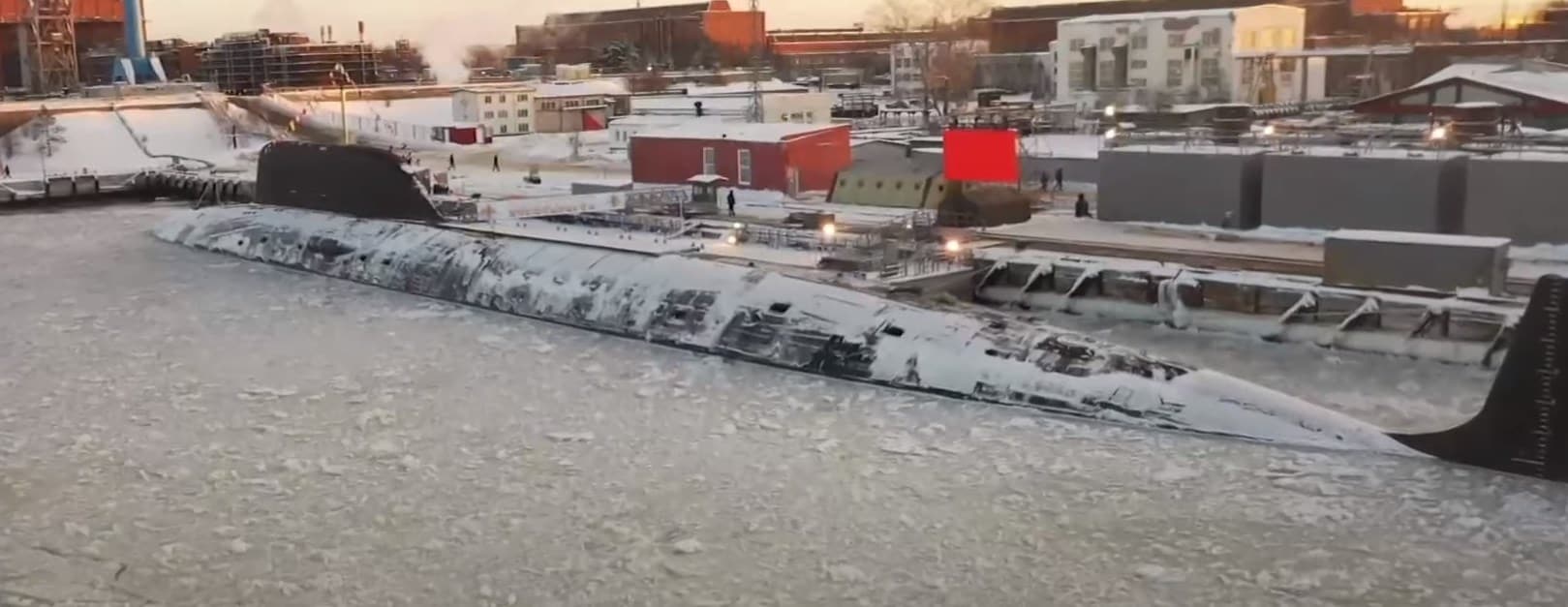 «Новосибирск» – перший серійний підводний човен Росії проєкту 885М. Грудень 2021. Фото: ЗМІ РФ
