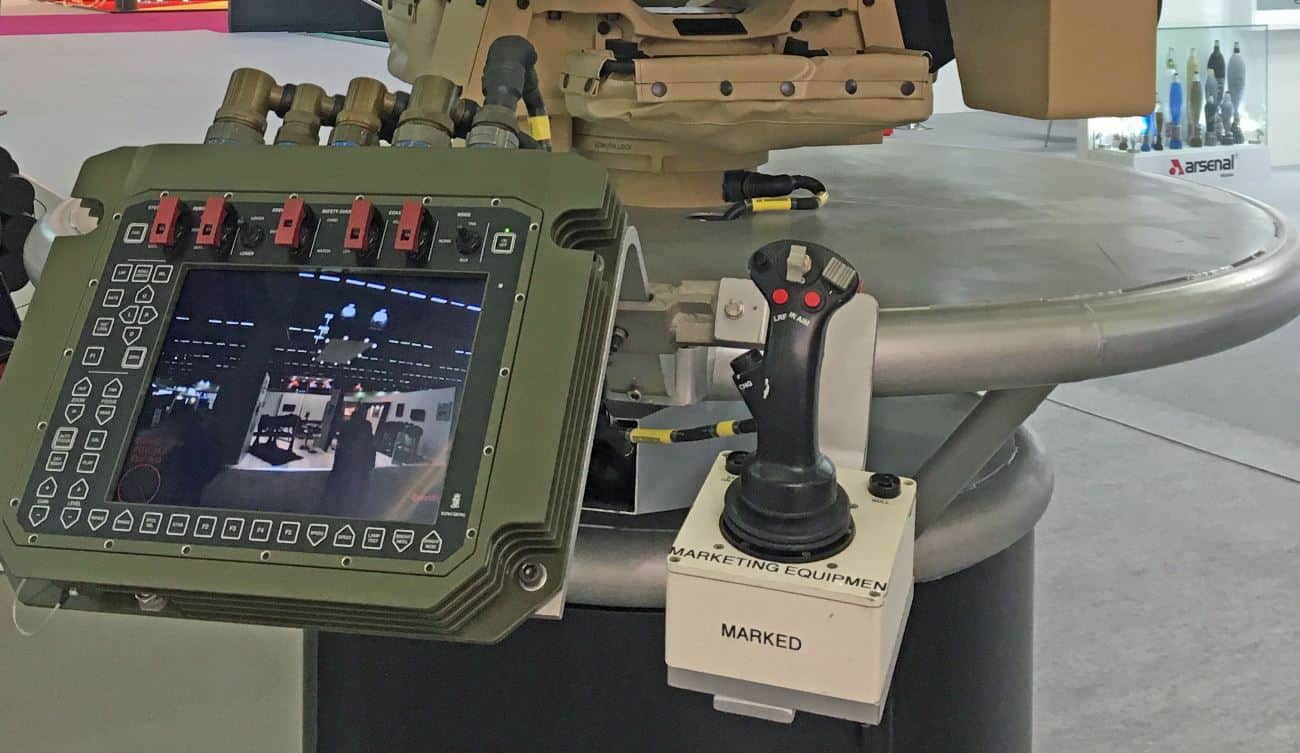 Пульт управління бойовим модулем RS4. 2018 рік. Фото з відкритих джерел