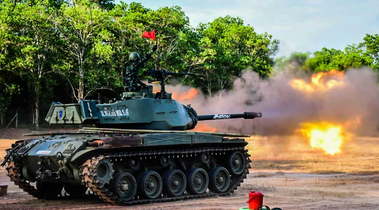 M41A3 Walker Bulldog військових Таїланду. Фото: ЗС Таїланду