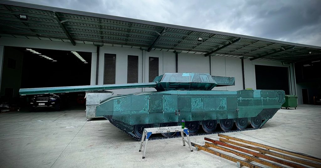 Робомакет танка Т-14 на платформі Армата від GaardTech