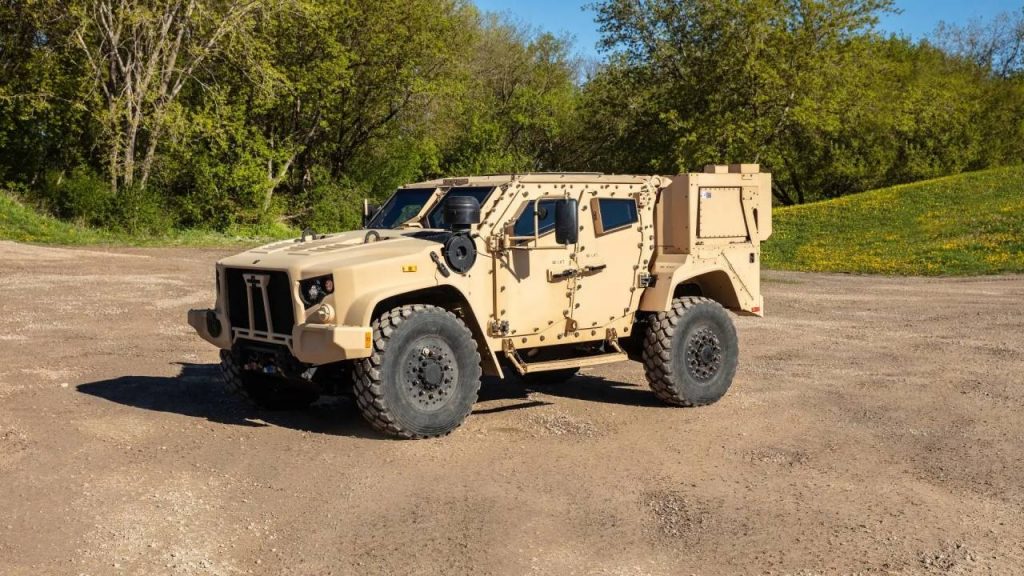 North Macedonia receives the first batch of the JLTV armored vehicles ...