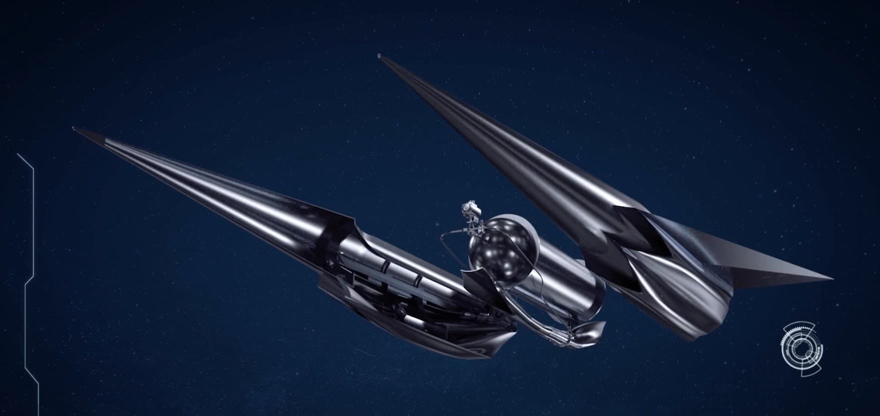 Ілюстрація апарату Delta Velos від Hypersonix Launch Systems