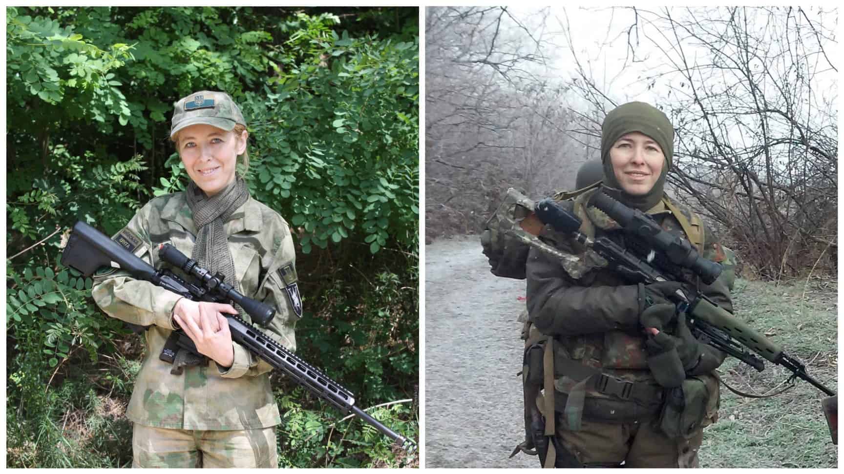 Британський таблоїд оприлюднив інтерв'ю з українським снайпером. На фото Олена Білозерська