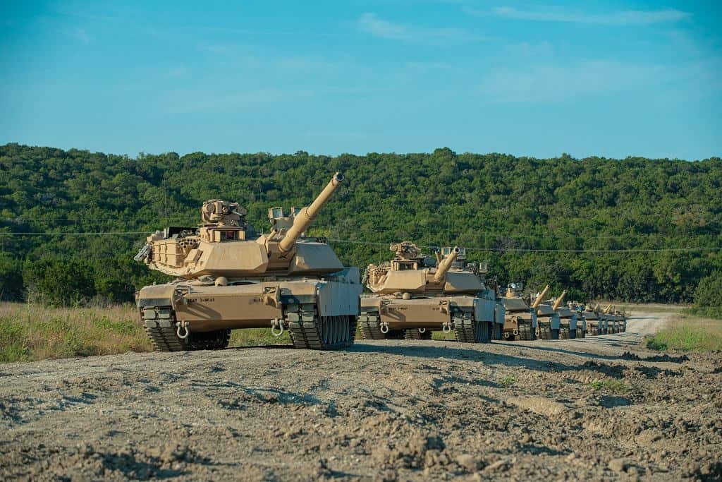 Танки M1A2 SEPv3 Abrams. 2018 рік. Фото: General Dynamics Land Systems