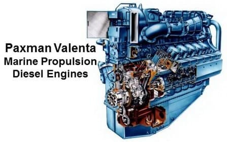 Конструкція двигуна «Paxman-Valenta».