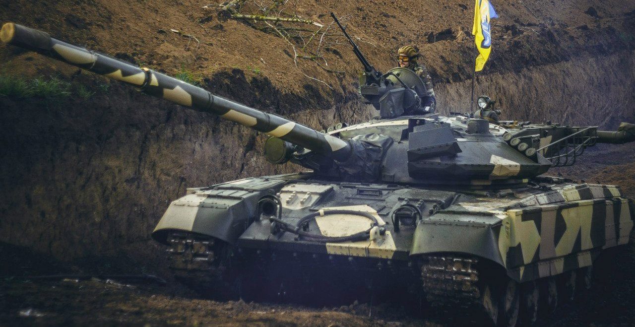 Танк Т-64Б1М ОЗСП «Азов»