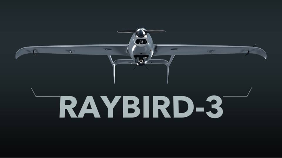 Egy új Raybird 3 drónt adtak át a katonaságnak