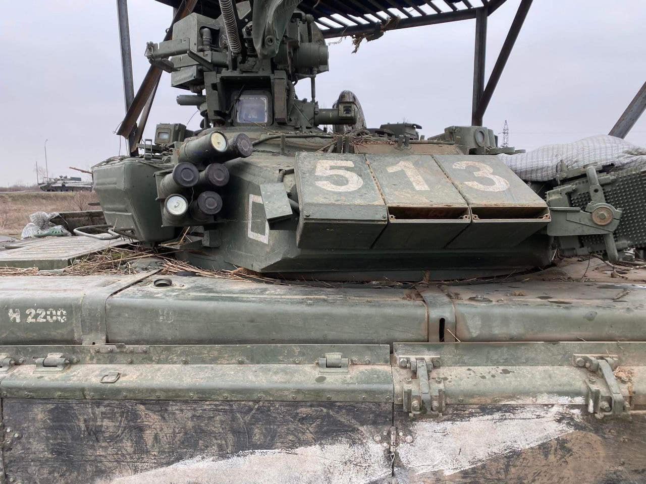 Захоплений російський танк Т-90А. 05.03.2022