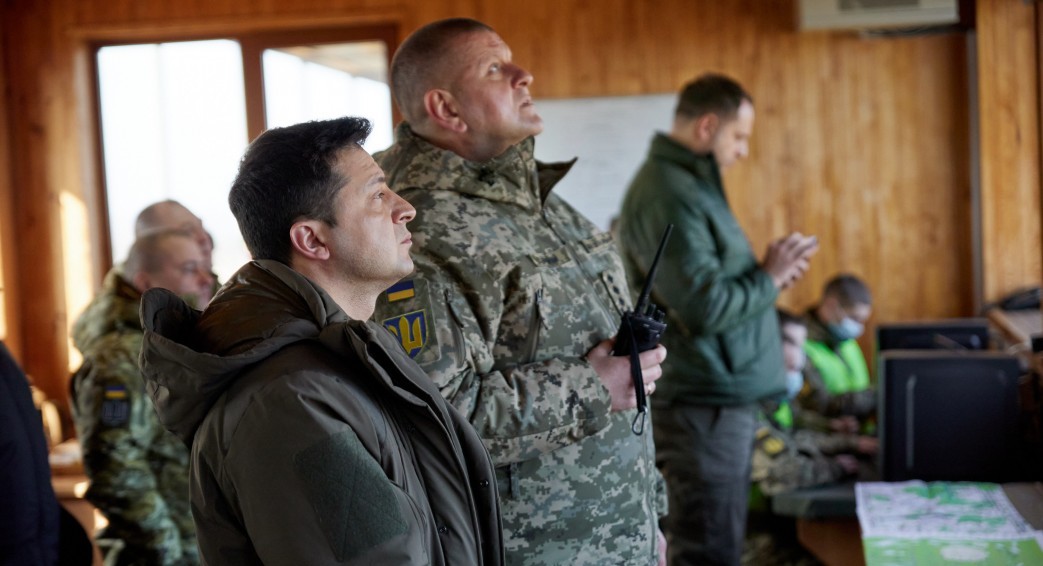 Зеленський Володимир та Залужний Валерій. Фото: Генштаб ЗСУ