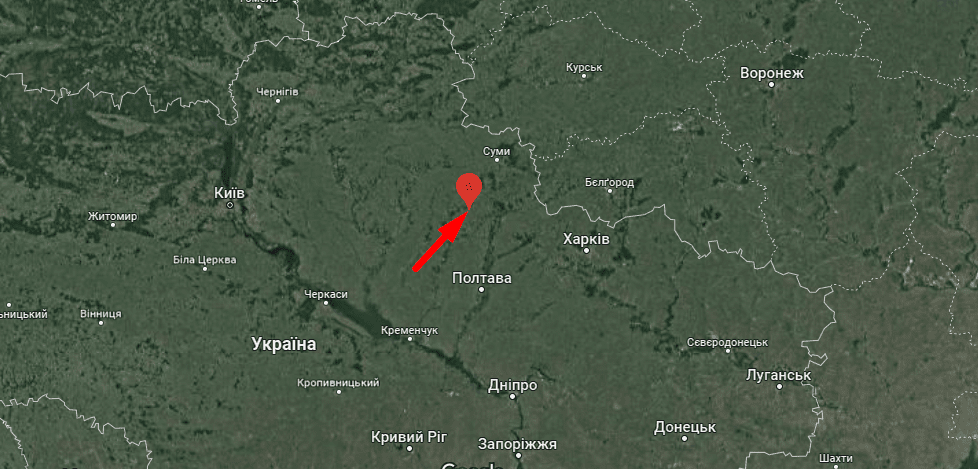Moszkva Bobrik a térképen
