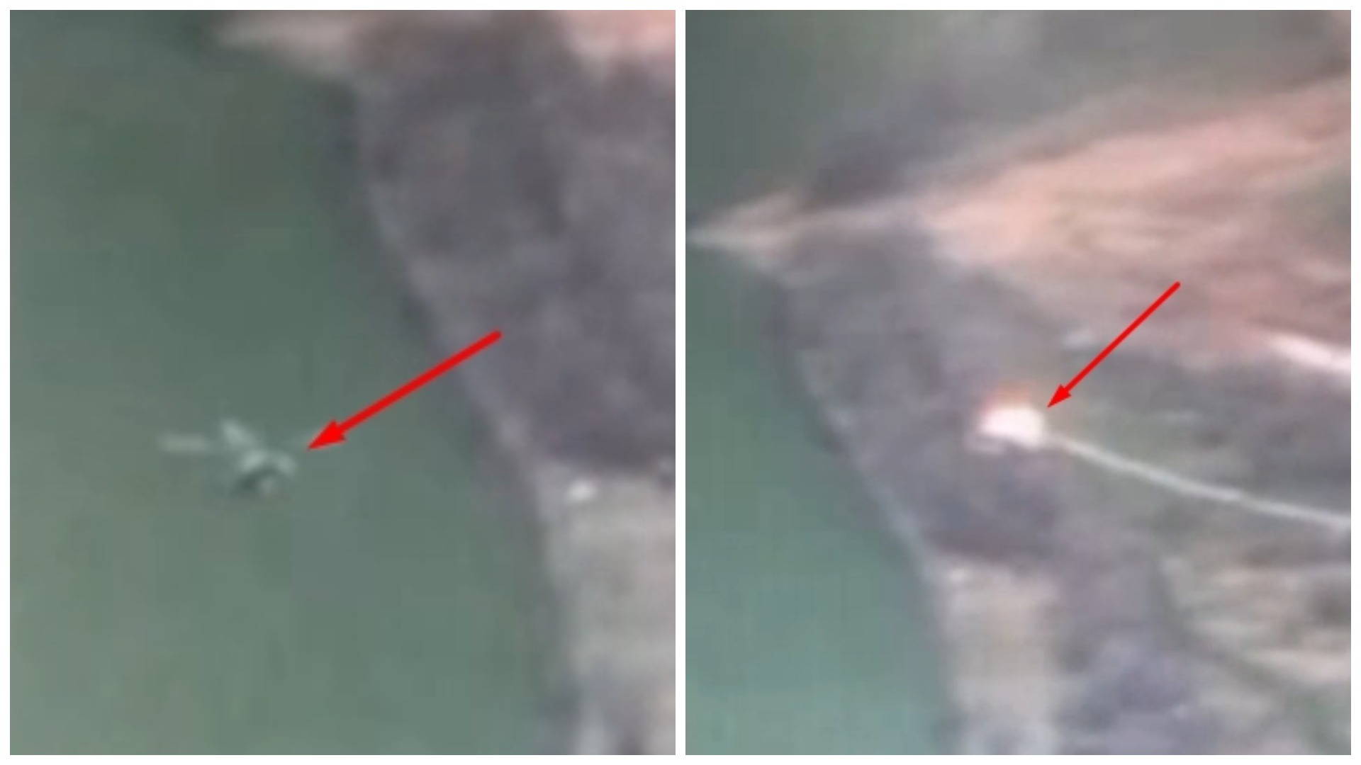 Ураження російського Ми-8 з ПЗРК. Квітень 2022. Кадр з відео УН