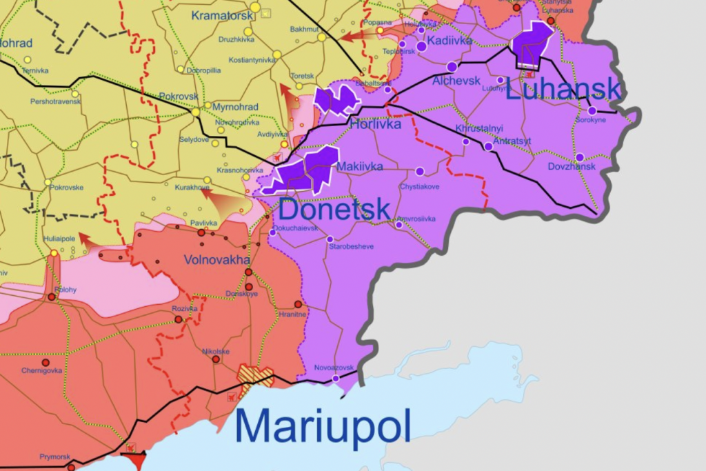 Донецьки та Таврійський напрямки