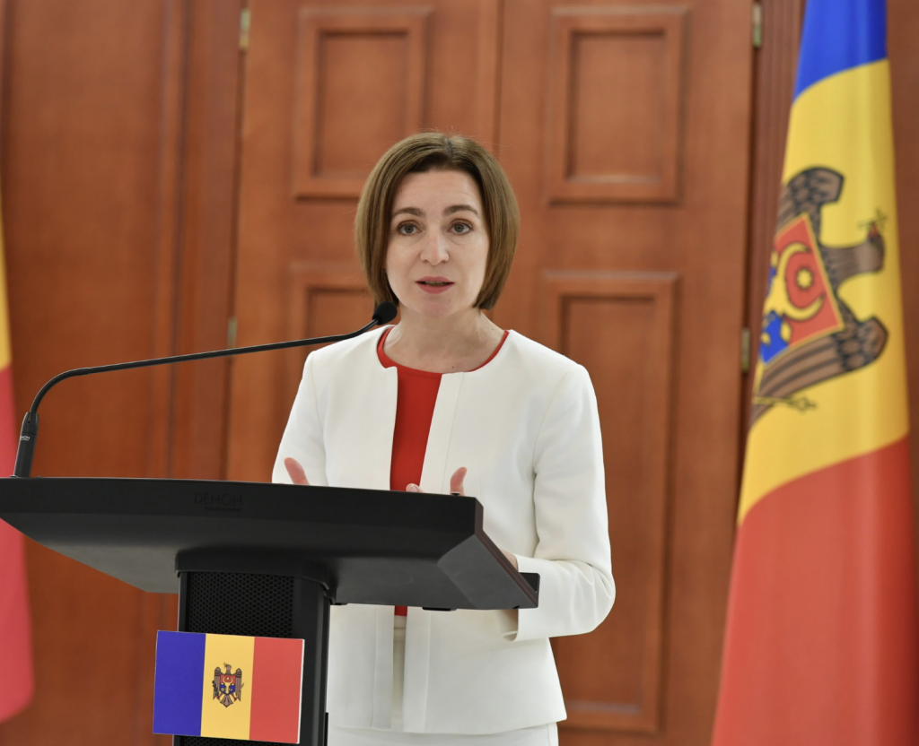 Мая Санду, Президентка Молдови