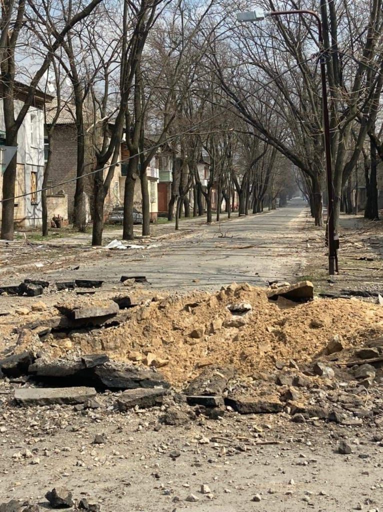 Сєвєродонецьк, Луганська область, квітень 2022