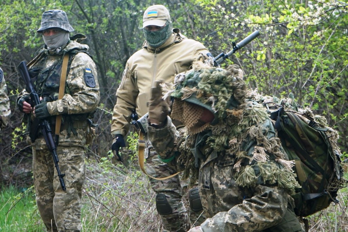 Бійці тероборони (ТРО) на тренуваннях. Фото: АрміяІнформ