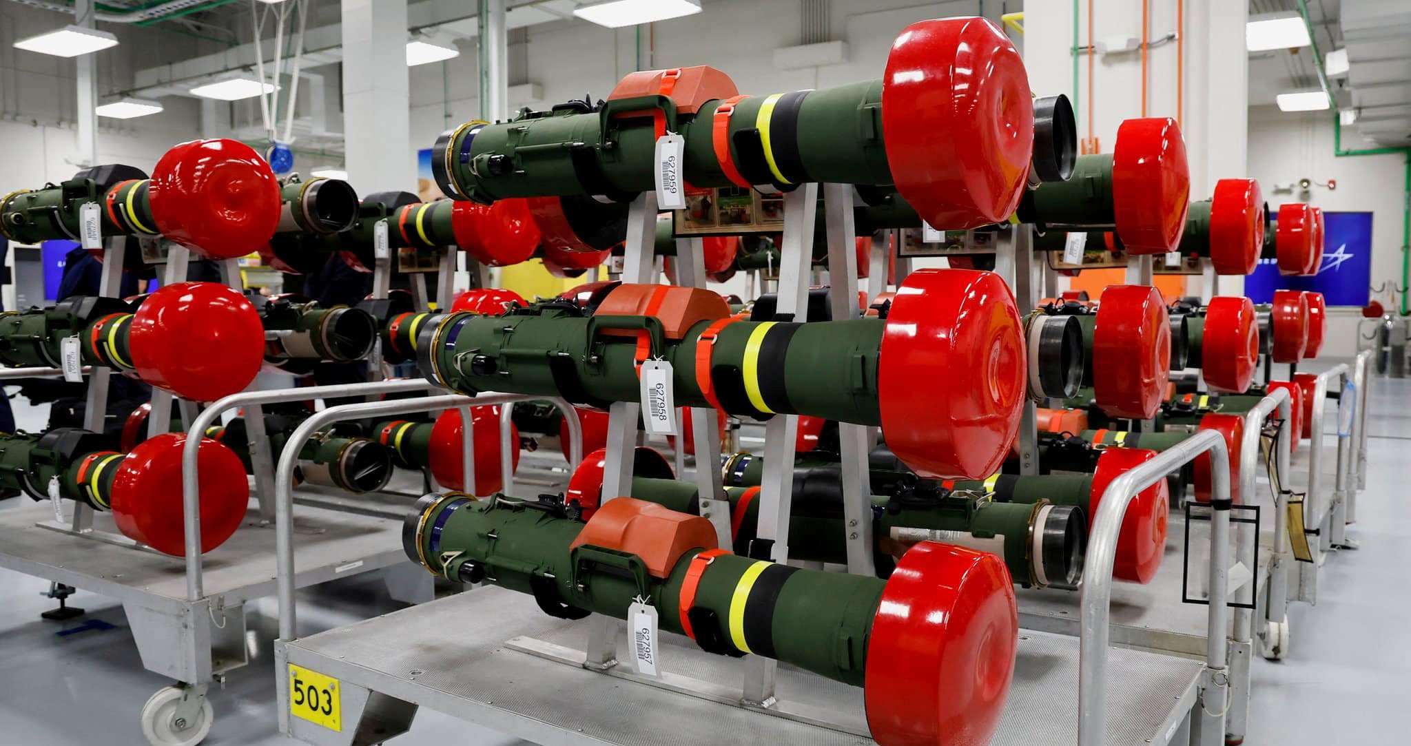 Виробництво «Javelin» на підприємстві Lockheed Martin. Квітень 2022. Фото: Reuters