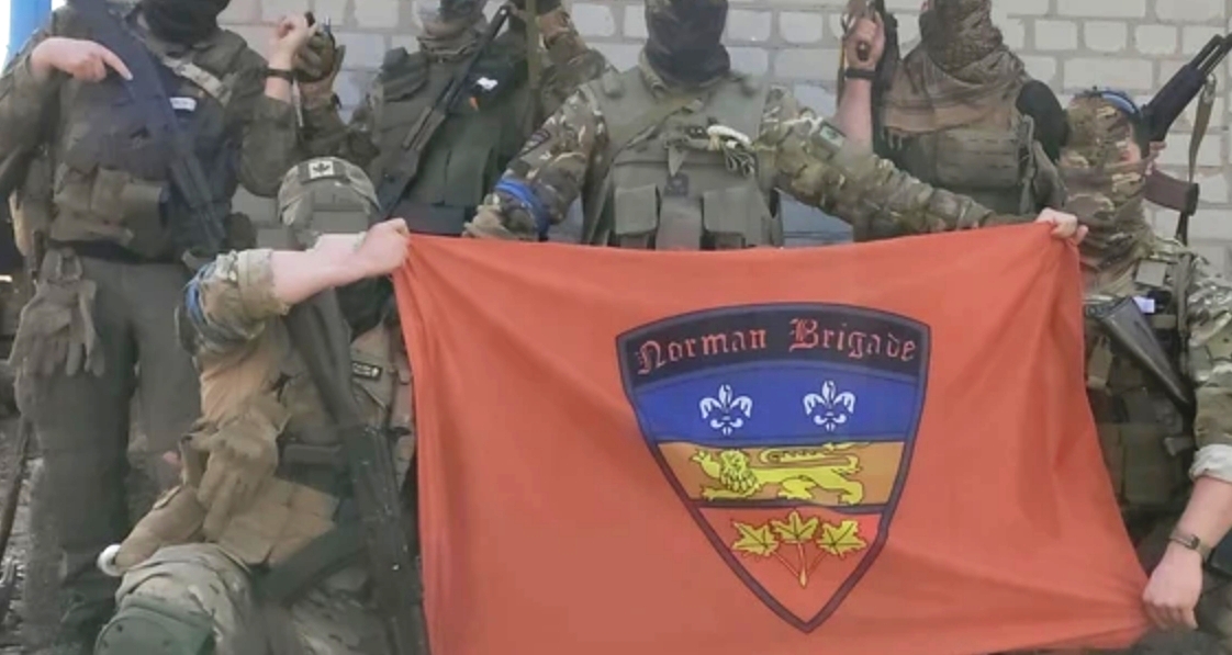 Іноземні добровольці «Нормандської бригади» («Norman Brigade») в України