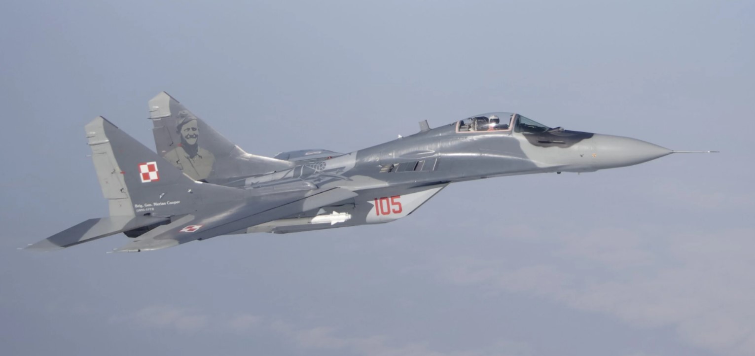 МиГ-29 Повітряних сил Польщі. Фото: ЗМІ Польщі