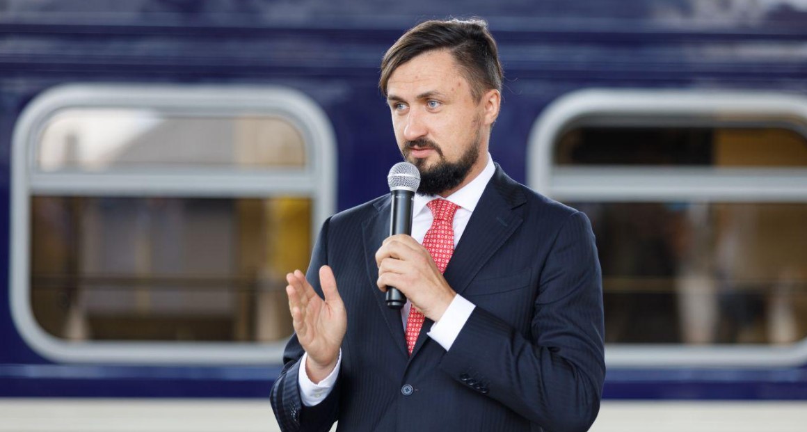 Голова правління "Укрзалізниці" Олександр Камишін. Фото: Віталій Носач