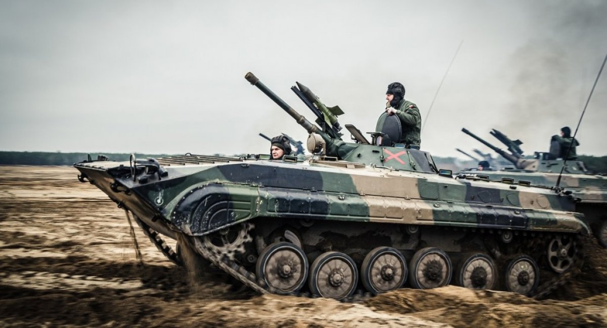 ATGM 9P133 Baby a lengyel BMP-n.  2020.  Fotó: Lengyel Védelmi Minisztérium