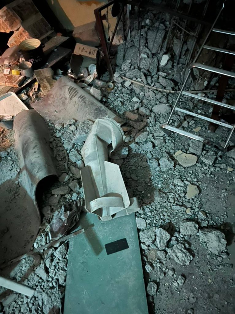 Наслідки нічних бомбардувань "Азовсталі", травень 2022, Фото: Полк "Азов"