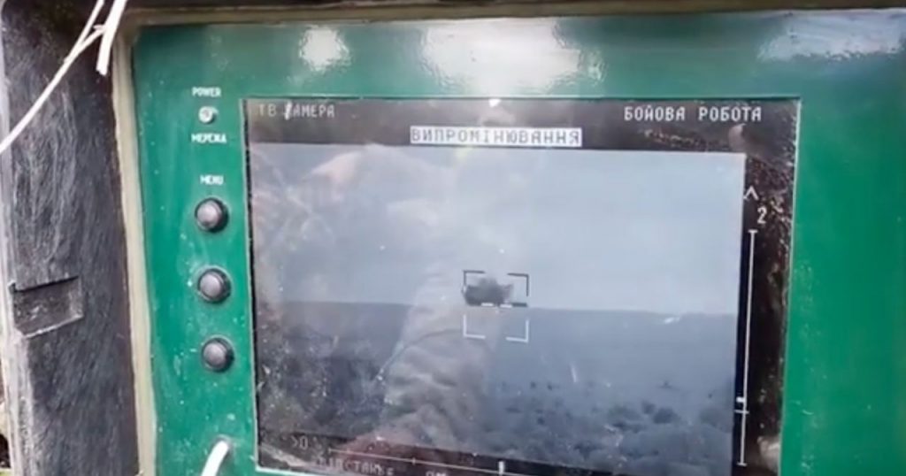 Потрапляння ракети ПРТК "Стунга-П" в техніку ворога, травень 2022, Кадр з відео