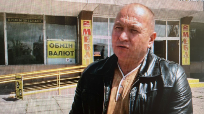 Юрій Турульов, призначений окупантами очільник Чорнобаївки Фото з відкритих джерел