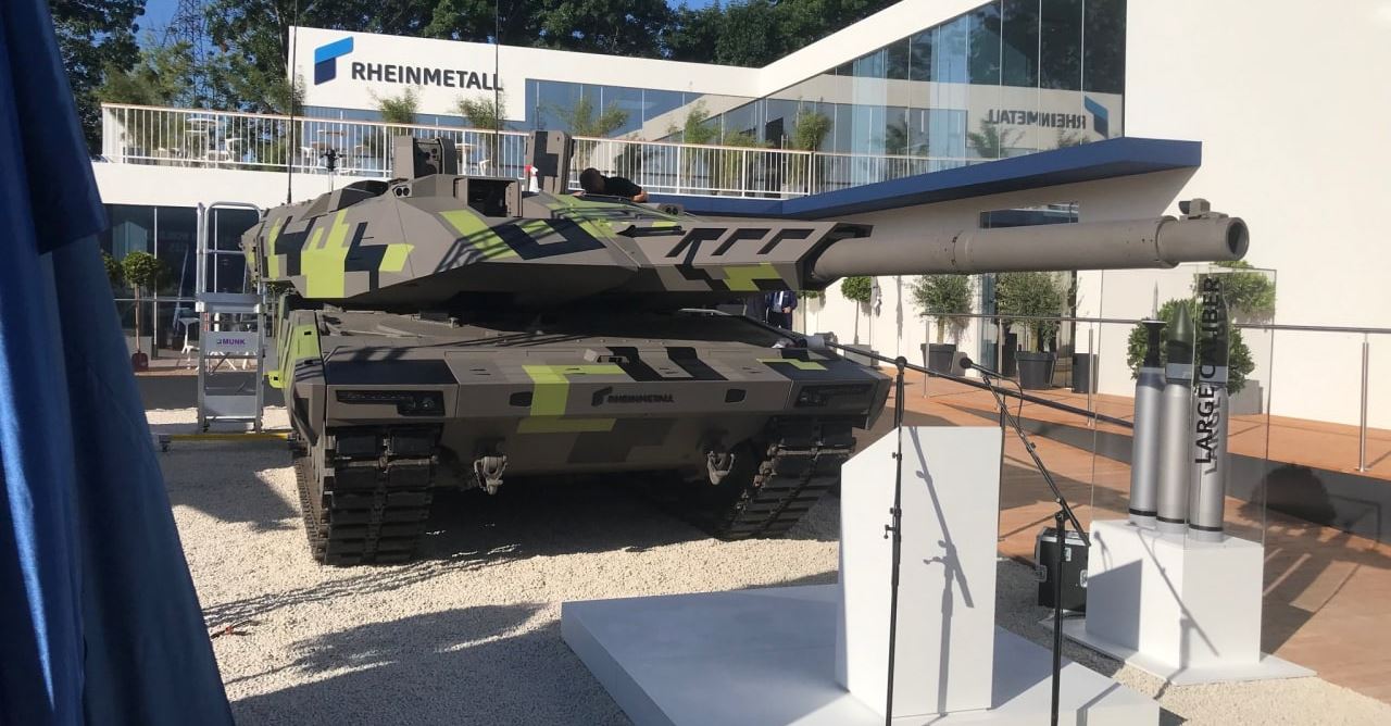 Танк “Panther KF51” від концерну Rheinmetall. Червень 2022. Фото: Rheinmetall