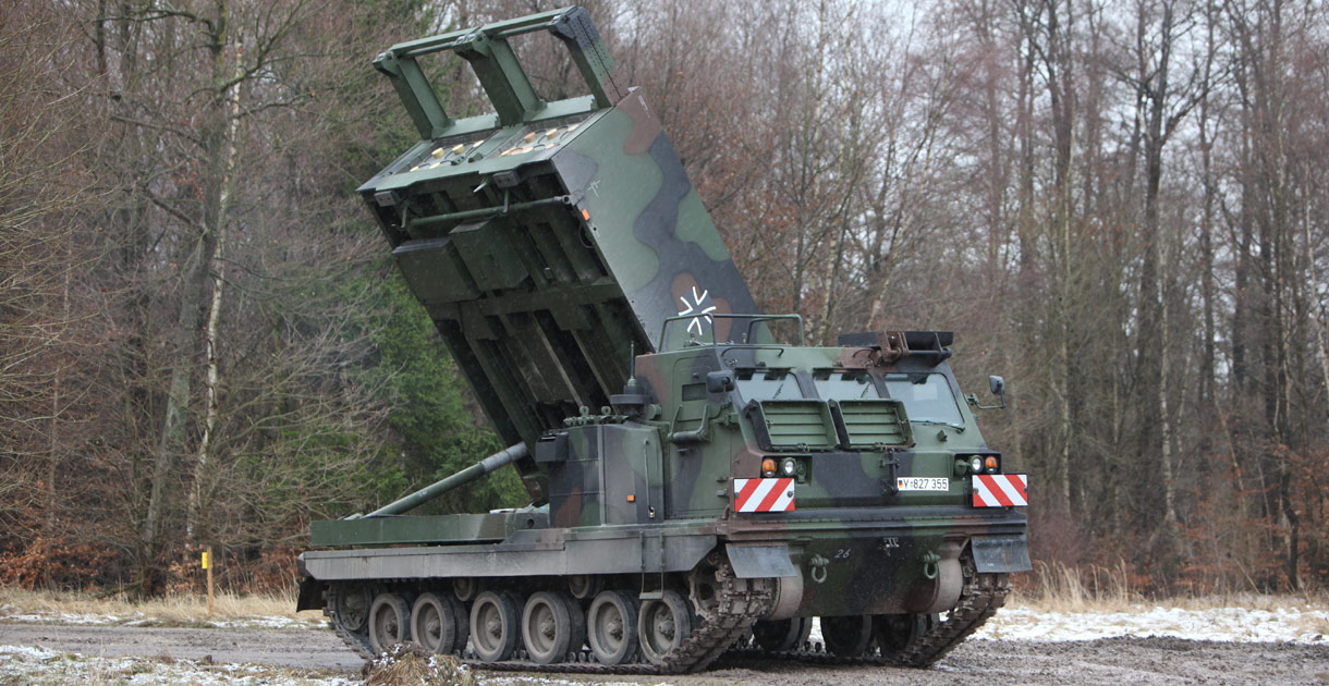 РСЗВ Mars 2 (M270 MLRS-E) Збройних сил Німеччини. Фото з відкритих джерел