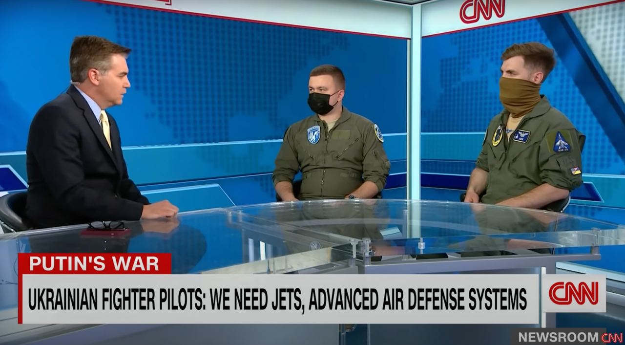 Українські пілоти в ефірі CNN